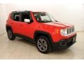 2016 Colorado Red Jeep Renegade Limited 4x4  photo #1