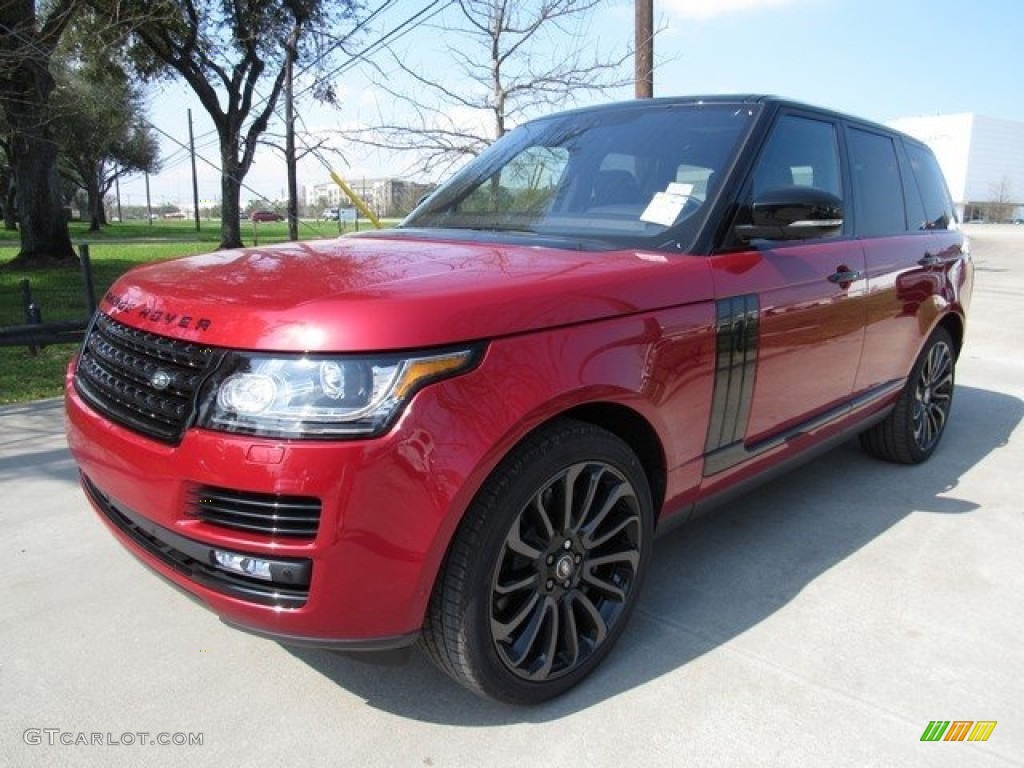 Firenze Red Metallic 2017 Land Rover Range Rover Supercharged Exterior Photo #118703658