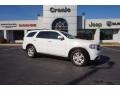 2013 Bright White Dodge Durango Crew  photo #1