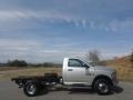 Bright Silver Metallic 2017 Ram 3500 Tradesman Regular Cab 4x4 Chassis Exterior