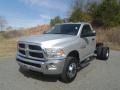 Bright Silver Metallic 2017 Ram 3500 Tradesman Regular Cab 4x4 Chassis Exterior