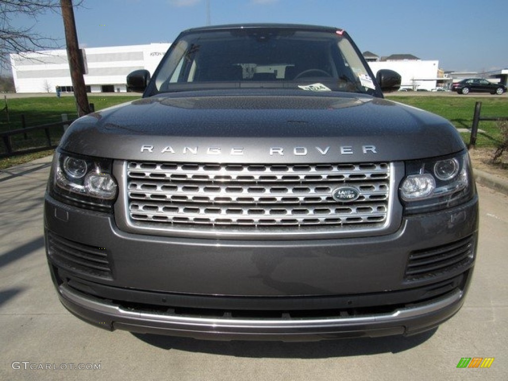 2017 Range Rover HSE - Corris Grey Metallic / Espresso/Almond photo #9