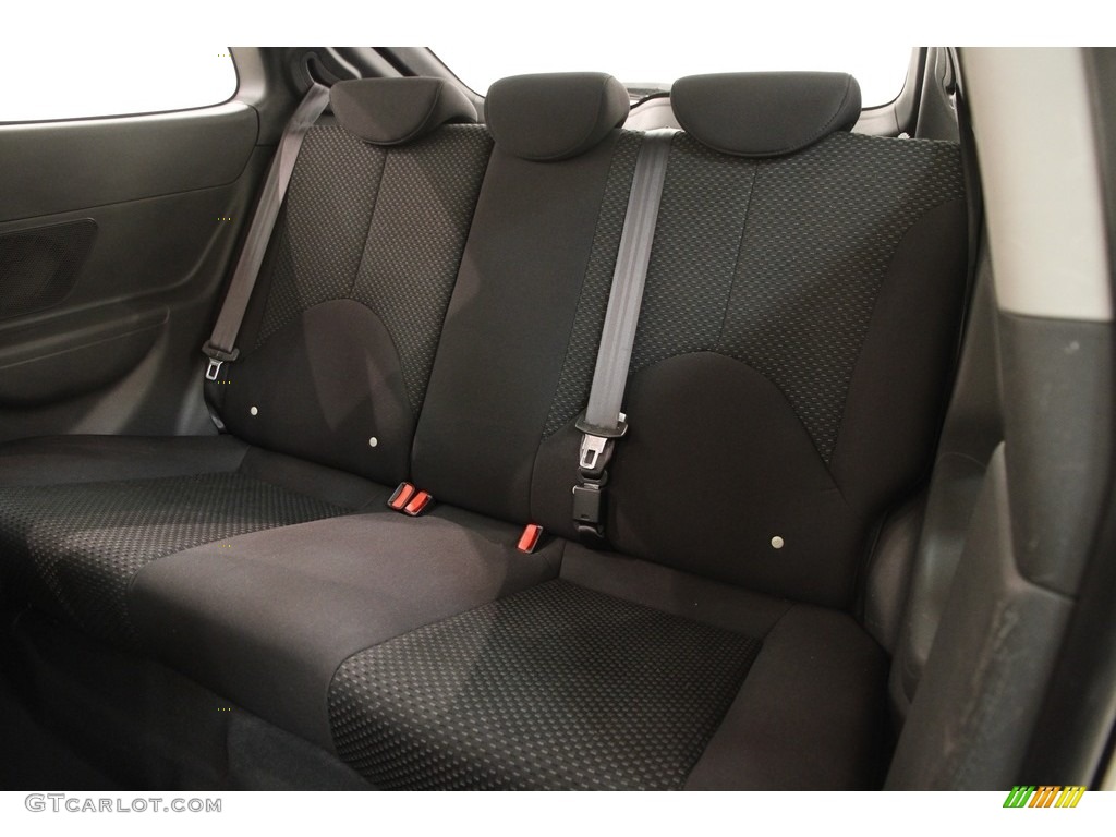 2010 Accent GS 3 Door - Ebony Black / Black photo #13