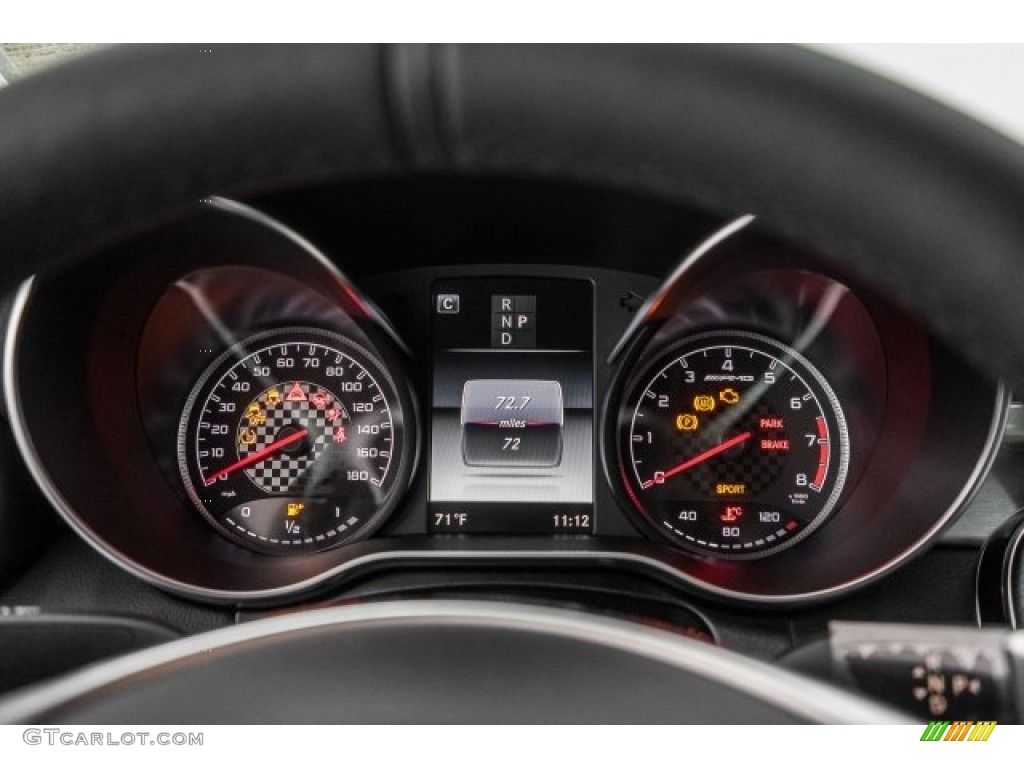 2017 Mercedes-Benz C 43 AMG 4Matic Coupe Gauges Photo #118705125