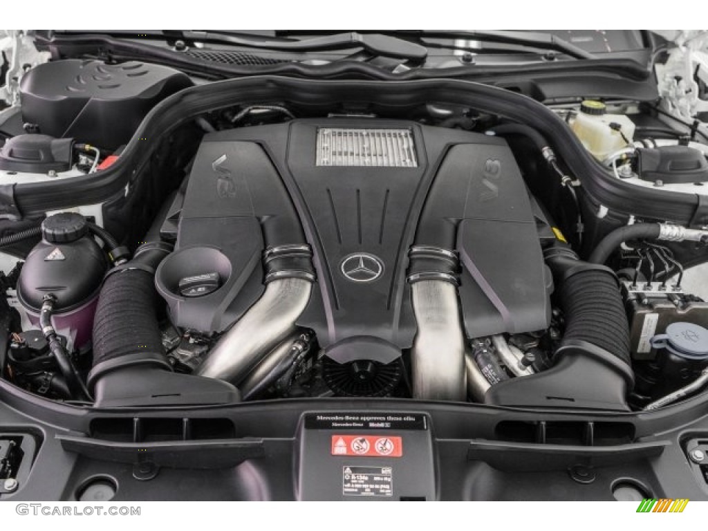 2017 Mercedes-Benz CLS 550 Coupe 4.7 Liter DI biturbo DOHC 32-Valve VVT V8 Engine Photo #118705584