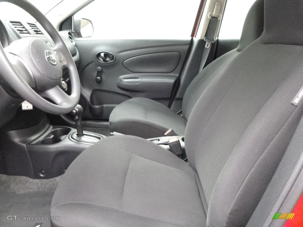 2014 Versa 1.6 S Sedan - Red Brick / Charcoal photo #5