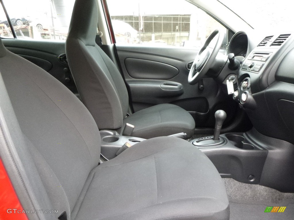 2014 Versa 1.6 S Sedan - Red Brick / Charcoal photo #12