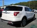 2017 White Platinum Ford Explorer Platinum 4WD  photo #6