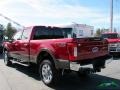 2017 Ruby Red Ford F350 Super Duty Lariat Crew Cab 4x4  photo #3