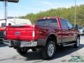 2017 Ruby Red Ford F350 Super Duty Lariat Crew Cab 4x4  photo #5