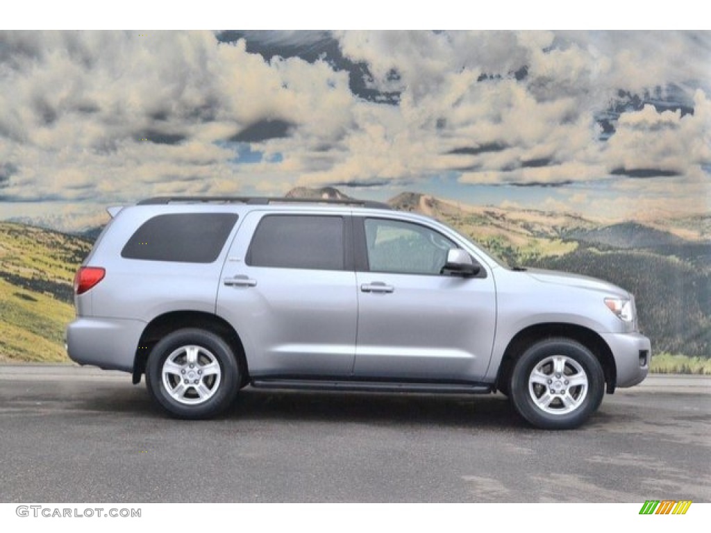 Silver Sky Metallic 2016 Toyota Sequoia SR5 4x4 Exterior Photo #118707894
