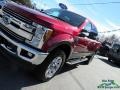 2017 Ruby Red Ford F350 Super Duty Lariat Crew Cab 4x4  photo #37