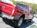 2017 Ruby Red Ford F350 Super Duty Lariat Crew Cab 4x4  photo #39