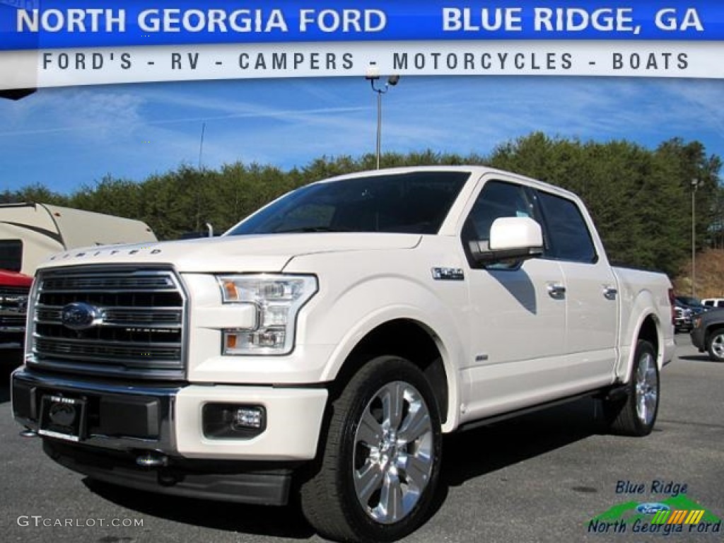 White Platinum Ford F150