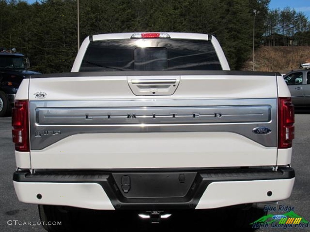 2017 F150 Limited SuperCrew 4x4 - White Platinum / Limited Black/Mojave photo #8