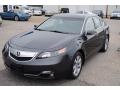 Graphite Luster Metallic 2013 Acura TL Technology