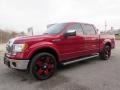 Red Candy Metallic 2010 Ford F150 Lariat SuperCrew 4x4