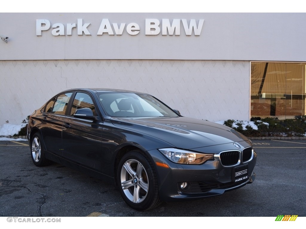 2014 3 Series 328i xDrive Sedan - Mineral Grey Metallic / Black photo #1