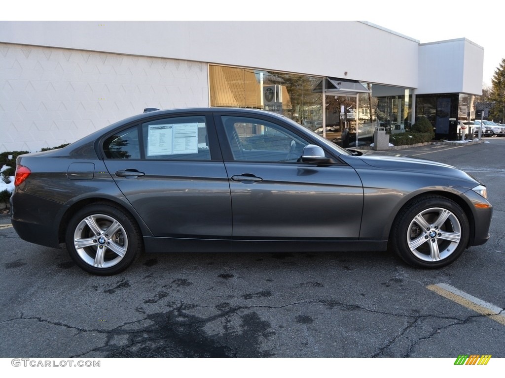 2014 3 Series 328i xDrive Sedan - Mineral Grey Metallic / Black photo #2