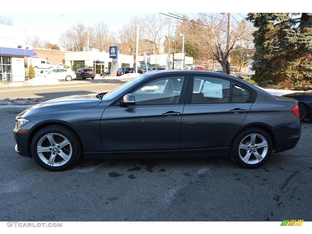 2014 3 Series 328i xDrive Sedan - Mineral Grey Metallic / Black photo #5