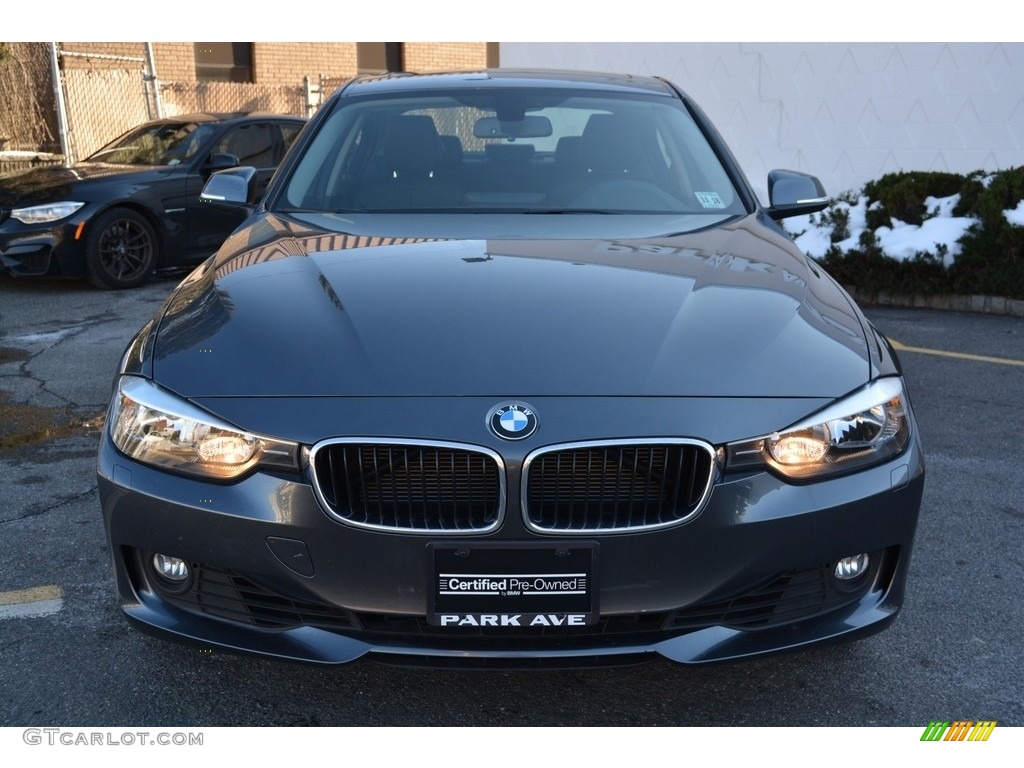 2014 3 Series 328i xDrive Sedan - Mineral Grey Metallic / Black photo #7