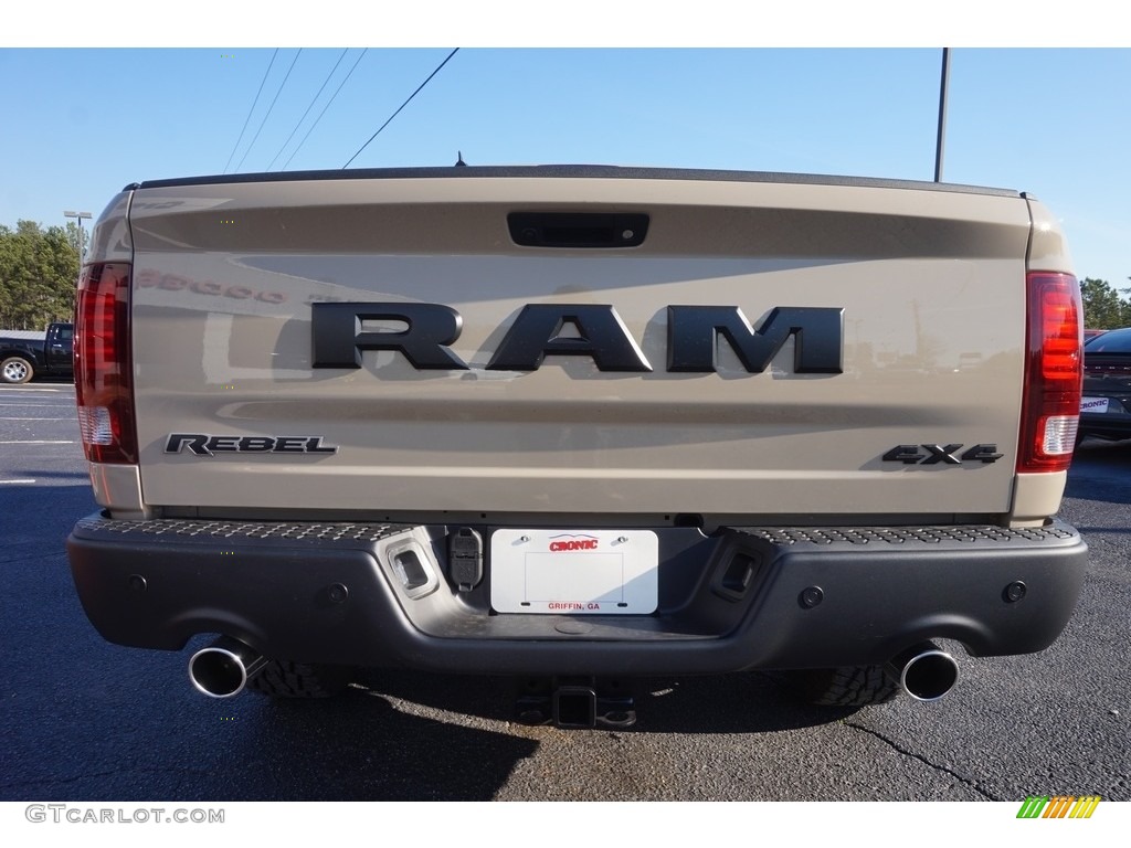 2017 1500 Rebel Crew Cab 4x4 - Mojave Sand / Black photo #6