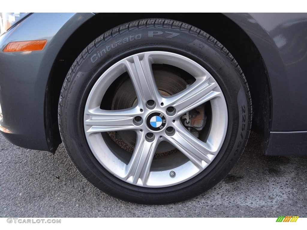 2014 3 Series 328i xDrive Sedan - Mineral Grey Metallic / Black photo #32