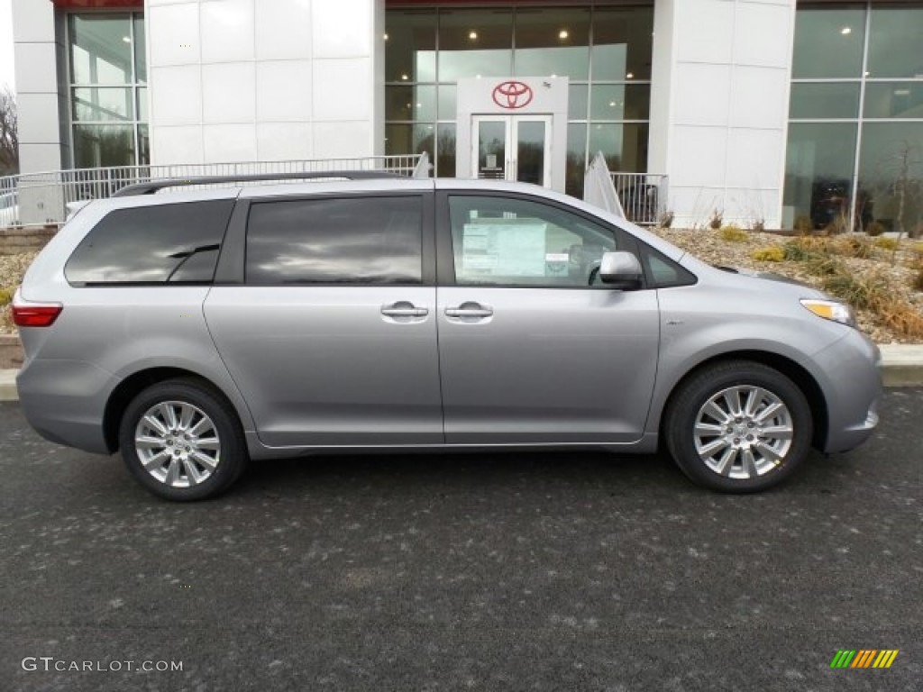 Silver Sky Metallic 2017 Toyota Sienna LE AWD Exterior Photo #118713177