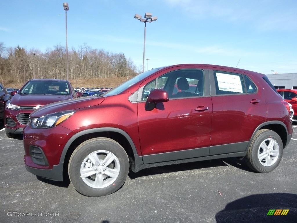 Crimson Metallic Chevrolet Trax