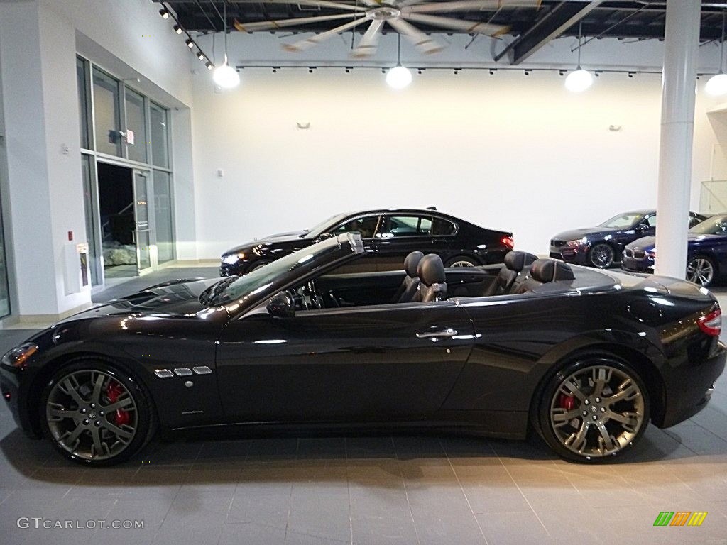 2014 GranTurismo Convertible GranCabrio - Nero Carbonio (Black Metallic) / Nero photo #15