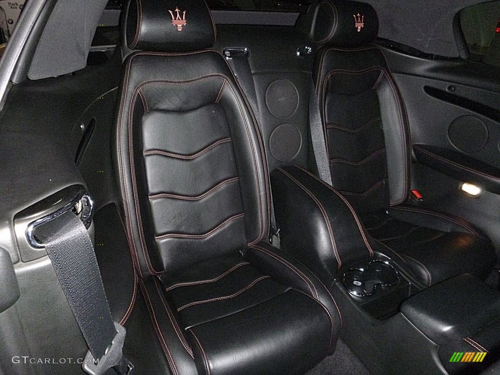 2014 Maserati GranTurismo Convertible GranCabrio Rear Seat Photo #118714008