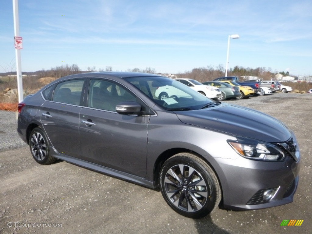 Gun Metallic 2017 Nissan Sentra SR Exterior Photo #118714902