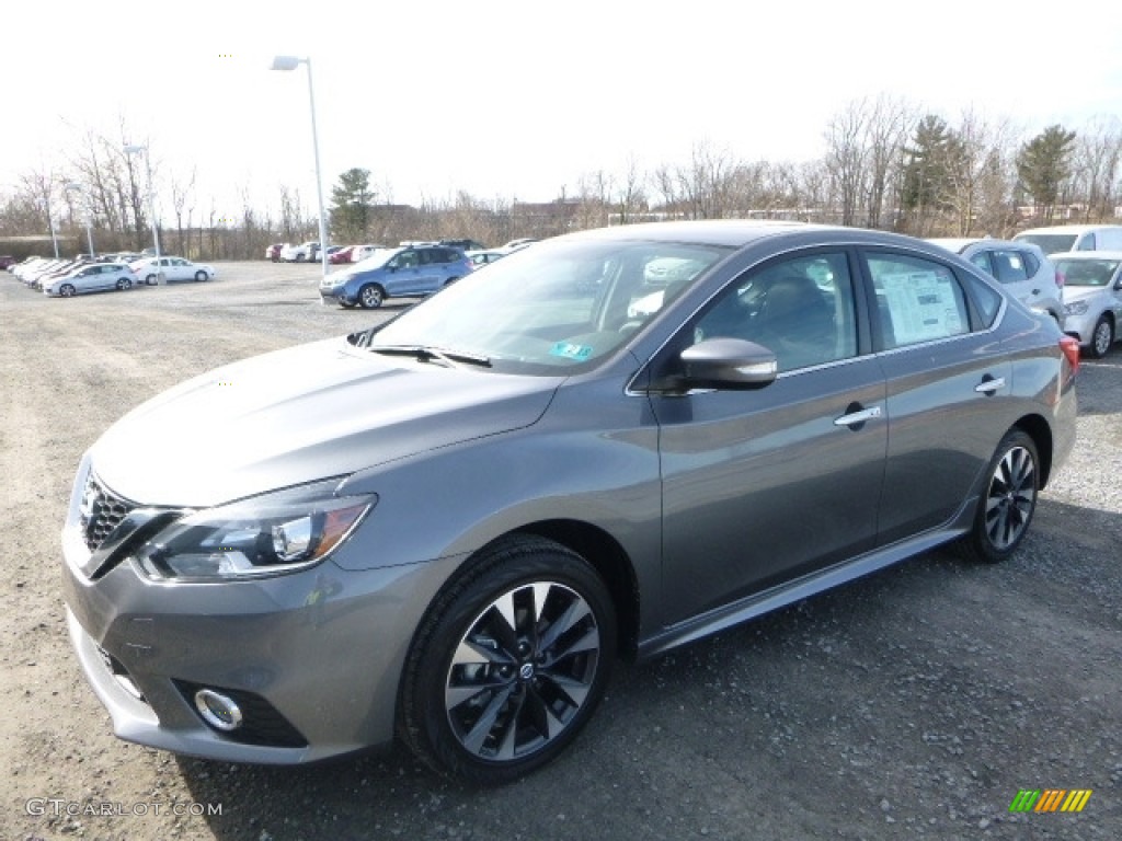 Gun Metallic 2017 Nissan Sentra SR Exterior Photo #118715100