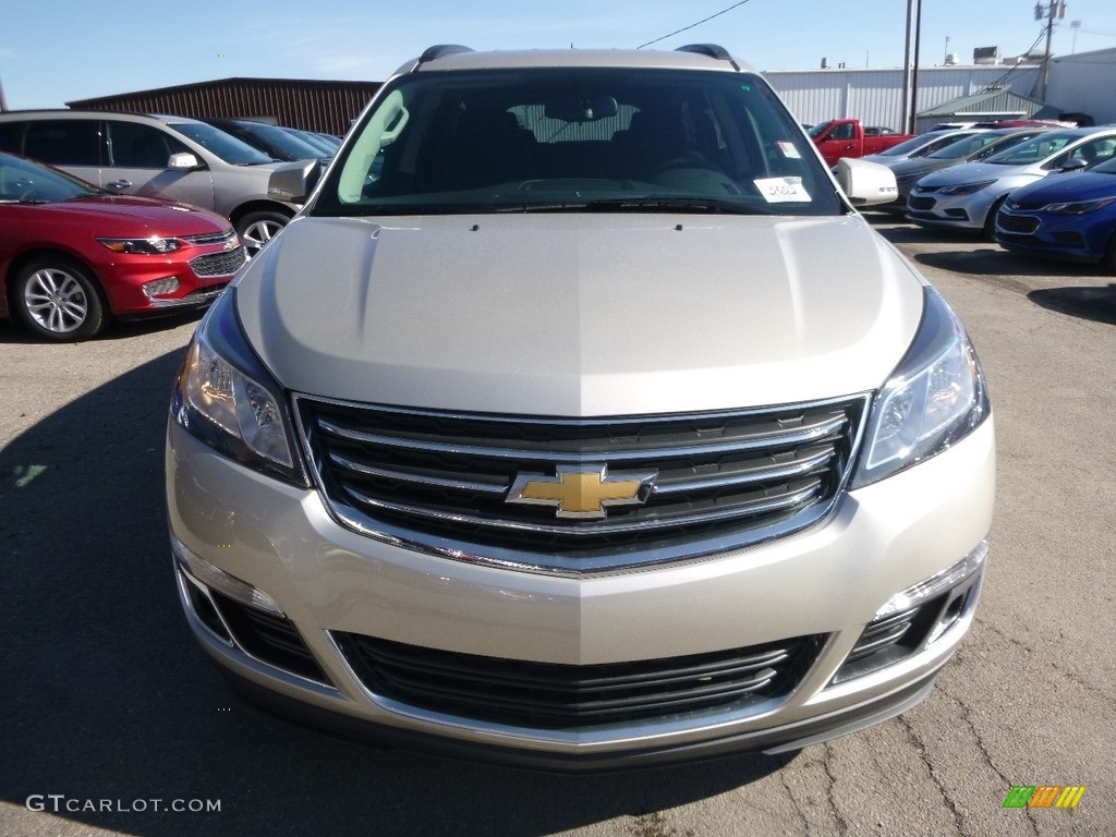 2017 Traverse LT AWD - Champagne Silver Metallic / Ebony photo #2