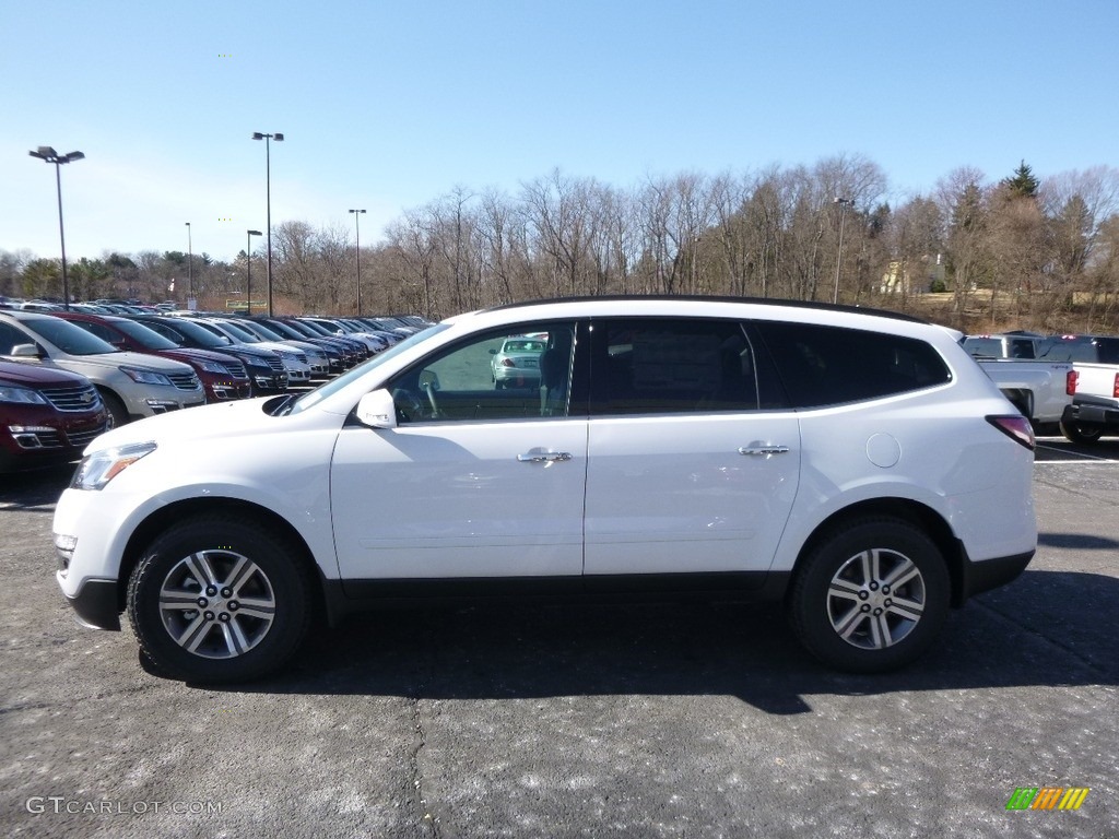 2017 Traverse LT AWD - Summit White / Ebony photo #8