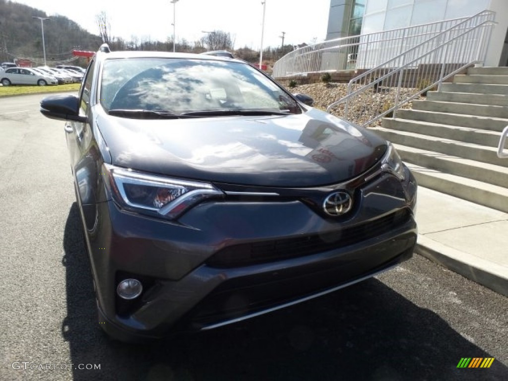 2017 RAV4 Limited AWD - Magnetic Gray Metallic / Ash photo #4