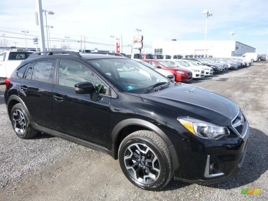 Crystal Black Silica 2017 Subaru Crosstrek 2.0i Limited Exterior Photo #118716789