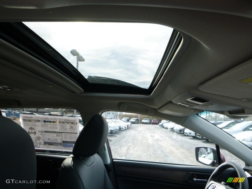 2017 Outback 2.5i Limited - Venetian Red Pearl / Slate Black photo #5
