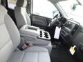 2017 Summit White Chevrolet Silverado 1500 Custom Double Cab 4x4  photo #9