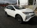 2017 Super White Toyota RAV4 SE AWD  photo #1