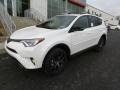 2017 Super White Toyota RAV4 SE AWD  photo #5