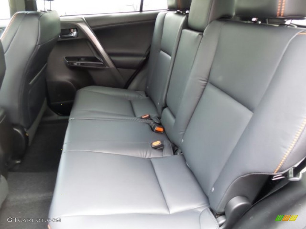 Black Interior 2017 Toyota RAV4 SE AWD Photo #118717938