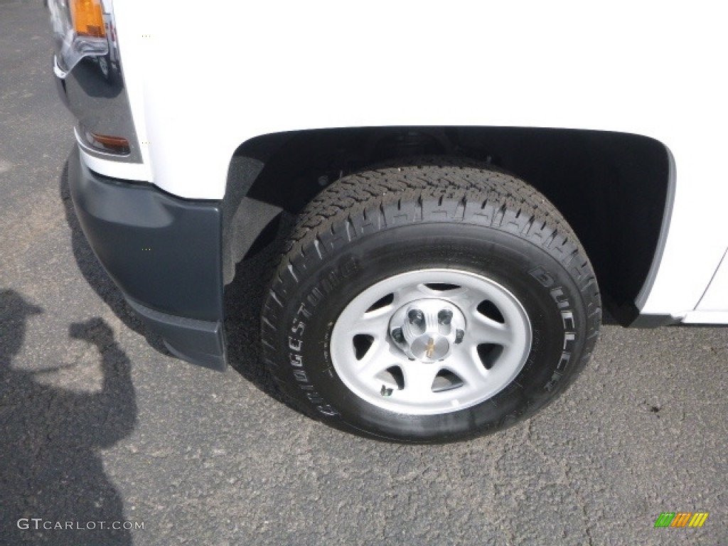 2017 Silverado 1500 WT Crew Cab 4x4 - Summit White / Jet Black photo #2