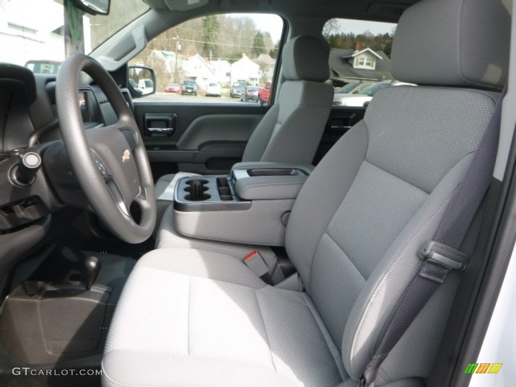 2017 Silverado 1500 WT Crew Cab 4x4 - Summit White / Jet Black photo #13