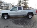 2017 Silver Ice Metallic Chevrolet Silverado 1500 LT Double Cab 4x4  photo #5