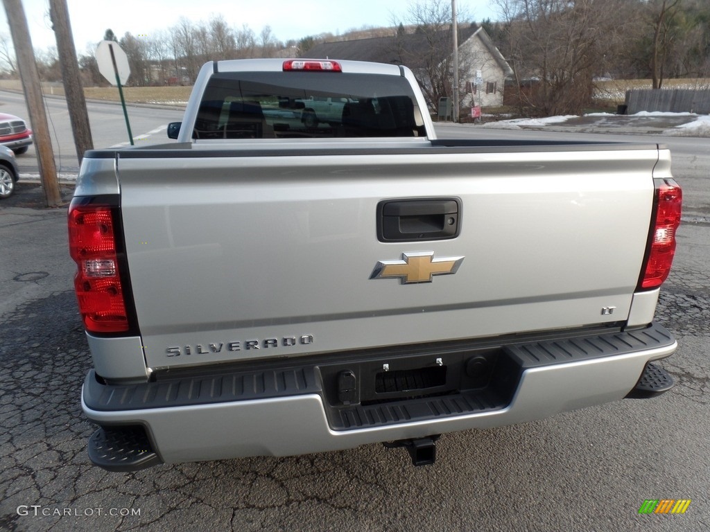 2017 Silverado 1500 LT Double Cab 4x4 - Silver Ice Metallic / Dark Ash/Jet Black photo #7