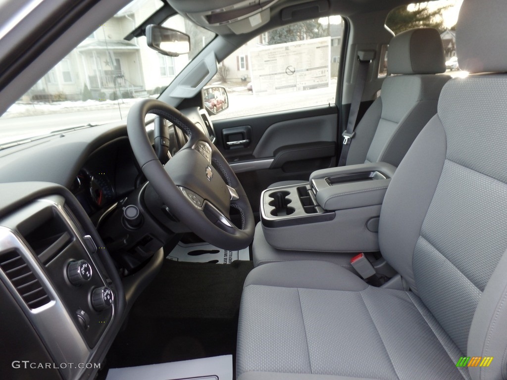 2017 Silverado 1500 LT Double Cab 4x4 - Silver Ice Metallic / Dark Ash/Jet Black photo #20