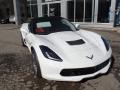 Arctic White - Corvette Grand Sport Convertible Photo No. 2