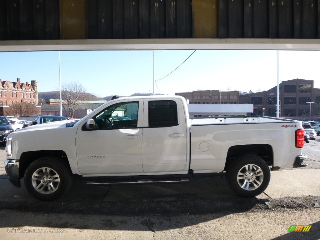 2017 Silverado 1500 LT Double Cab 4x4 - Summit White / Jet Black photo #6