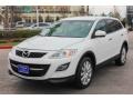 2010 Crystal White Pearl Mica Mazda CX-9 Grand Touring  photo #3